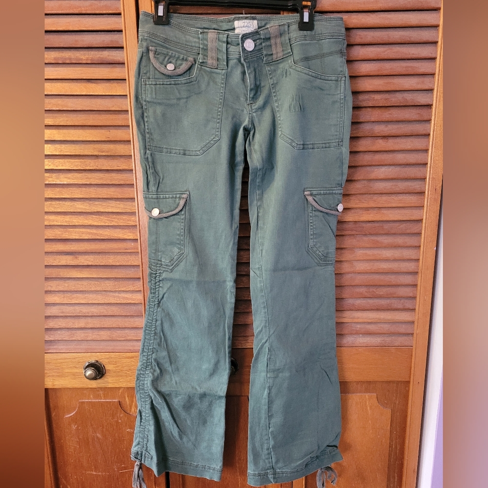 Green Cargo Style Pants
